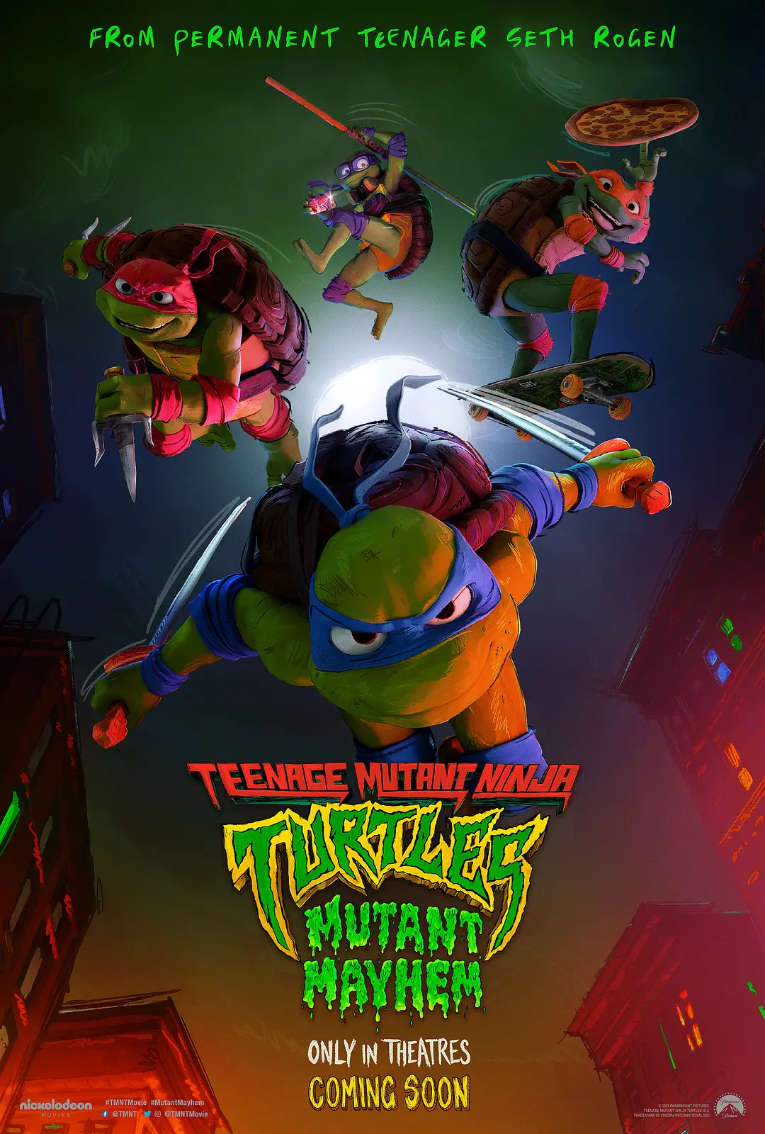 忍者神龟：变种大乱斗 Teenage Mutant Ninja Turtles: Mutant Mayhem (2023)