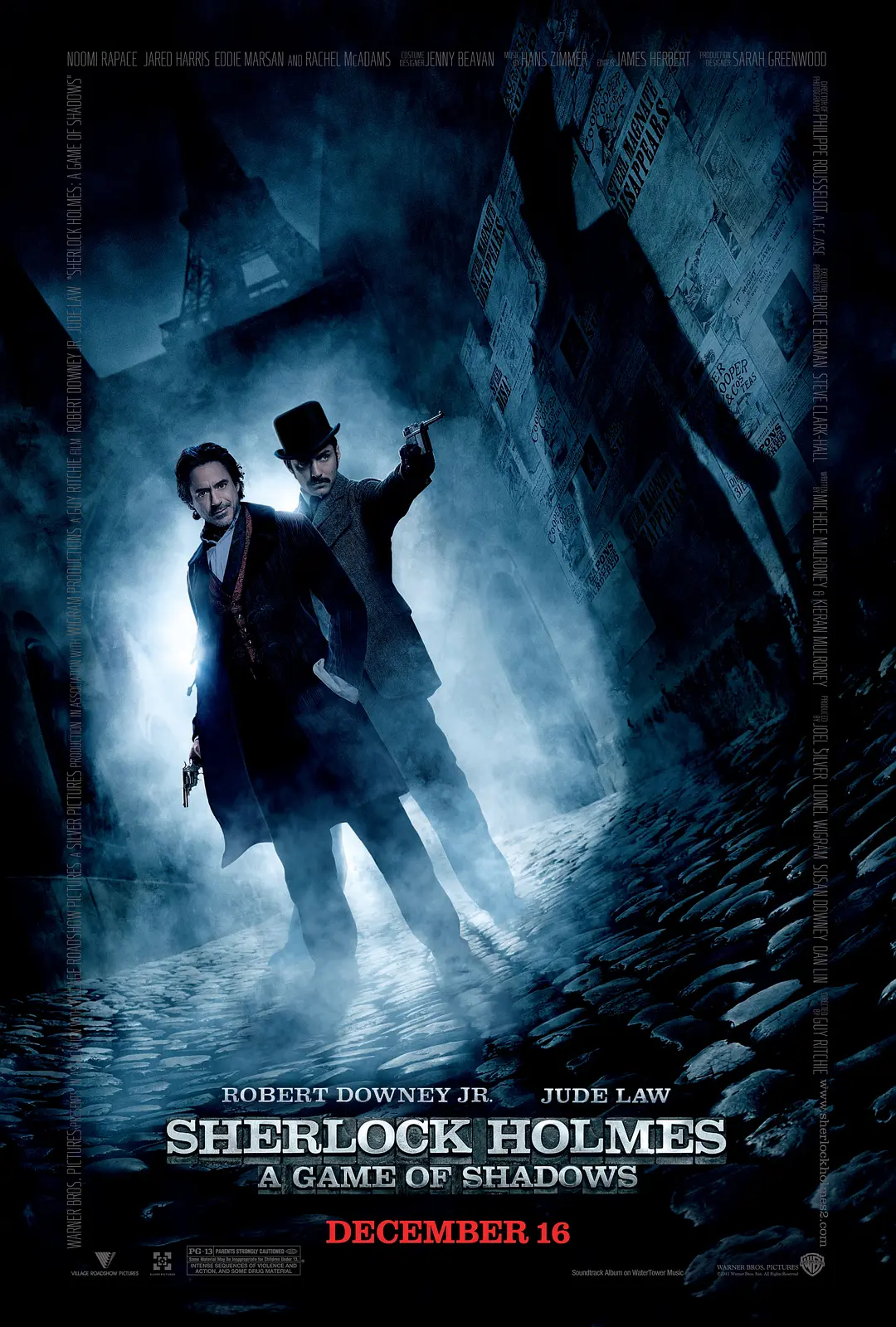 大侦探福尔摩斯2：诡影游戏 Sherlock Holmes: A Game of Shadows (2011)