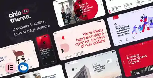 Ohio - Creative Portfolio & Agency WordPress Theme By Colabrio